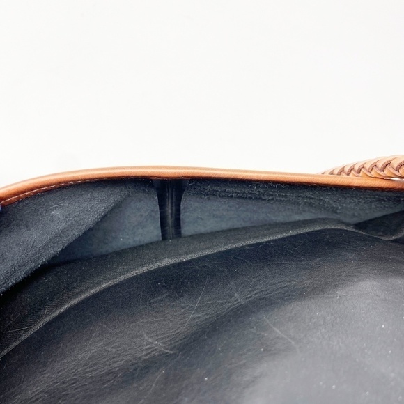 BRIGHTON | Vintage Black Classic Leather Tote - Picture 13 of 16